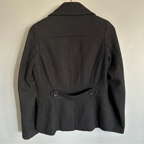 American Rag Cie 1984 Women's Black Double-Breasted‎ Peacoat. Wool blend. Small - Picture 9 of 9